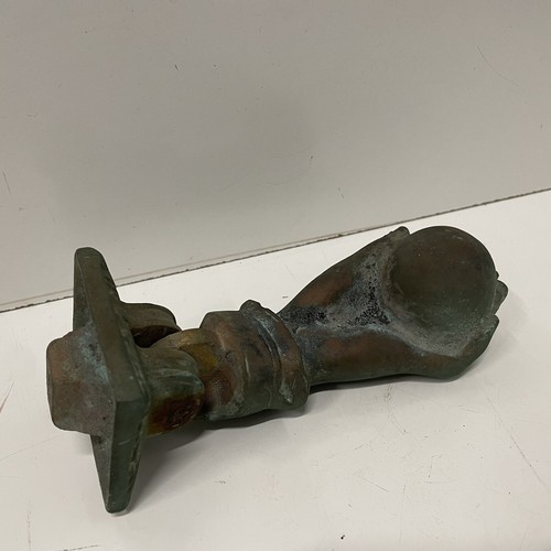 Antiker massiver Messing Hand von Fatima mediterran viktorianisches Zeitalter Türklopfer 3 Pfund - Bild 9 von 12