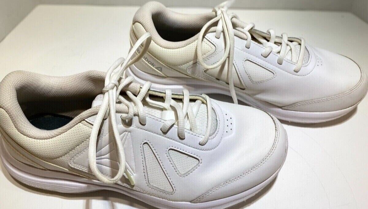 REEBOK MENS DMX MAX MOVING AIR ALL WHITE MEMORY TECH … - Gem