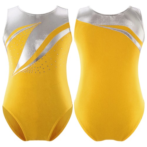 Kids Girl's Romper Workout Leotard Yoga Unitard Long Sleeve Jumpsuit Sports - Picture 46 of 51