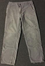 Vtg Carhartt Faded Distress Paint Pants 34/32 Grunge Biker Punk Skate Work 90s