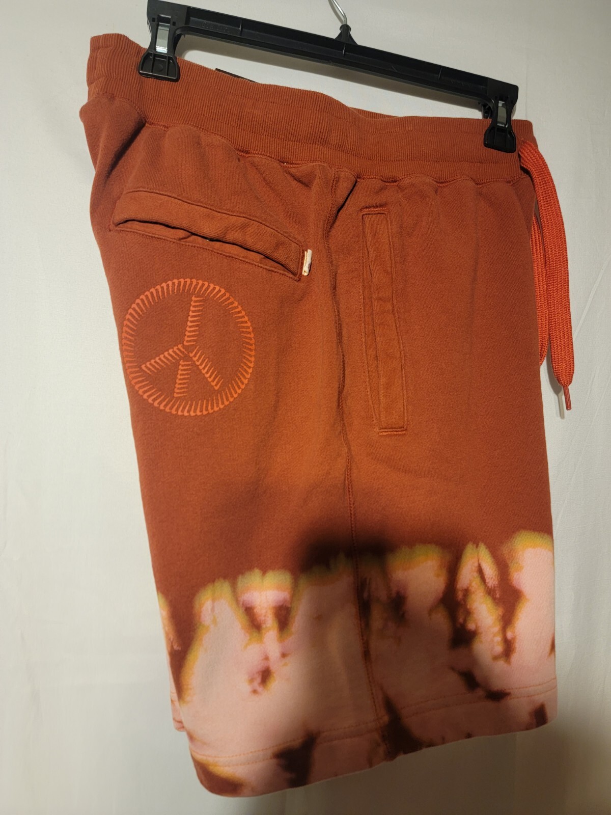 Nike Sportswear French Terry Peace Shorts Black DJ5308-852 Mens Size Small thumbnail 8