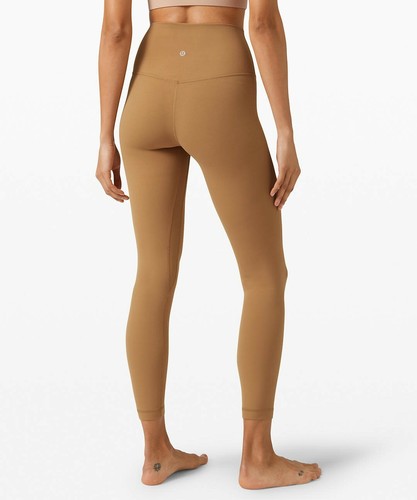 NEW LULULEMON Align 25 Pant 8 Saddle Brown FREE SHIP | eBay