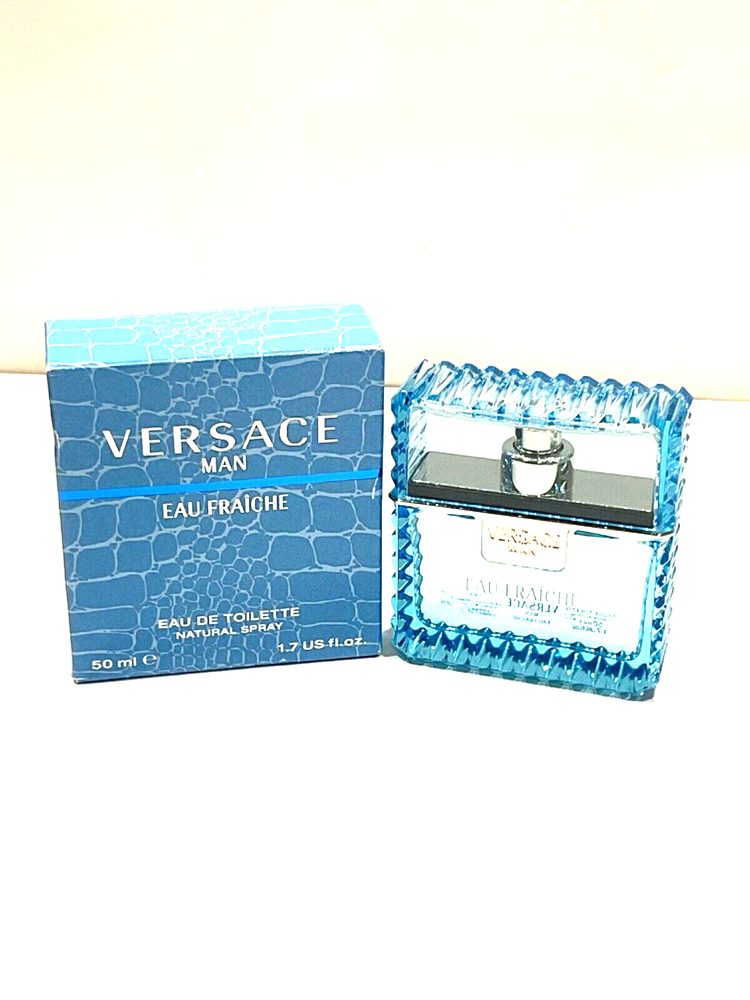 Versace Man Eau Fraiche  by Versace, 1.7 oz EDT Spray for Men New free shipping