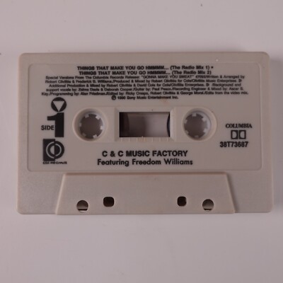 C & C Music Factory Things That Make You Go Hmmmm Cassette Tape Only