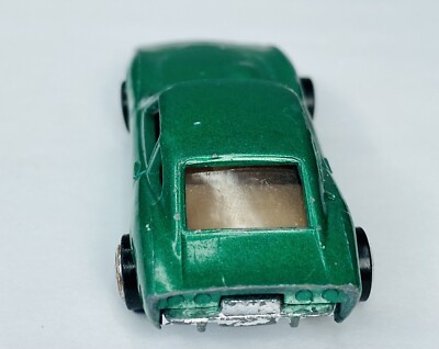 Vintage Playart Opel GT Metallic Green Made In Hong Kong 1980