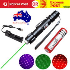 Laser Pointer Pen Green Red Blue Light Visible Beam Lazer For office Pet AU