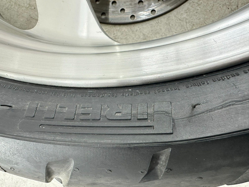 2005 Victory Kingpin 18x5 Rear Wheel Rim Tire 180 55 18 - Picture 5 of 24