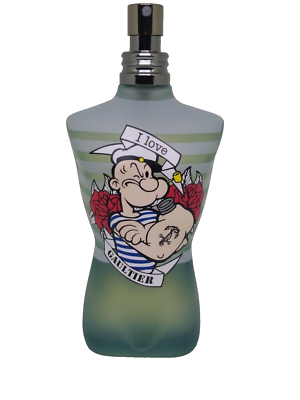廃盤 限定　ゴルチェ ルマル　ポパイ　Eau Fraiche 125ml Jean Paul Gaultier Le Male Popeye Eau Fraiche 4.2 Oz 125 Ml RARE
