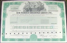 Bond RJR Nabisco Holdings Group, Inc., Payee Rauscher Pierce Refsnes Inc. 1990.