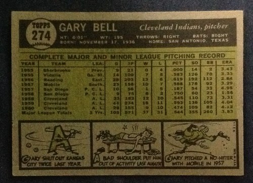 1961 Topps Pick a Card Complete your Set VG-NM-MT Set Break 201-554 $1 Max Ship - Picture 50 of 204