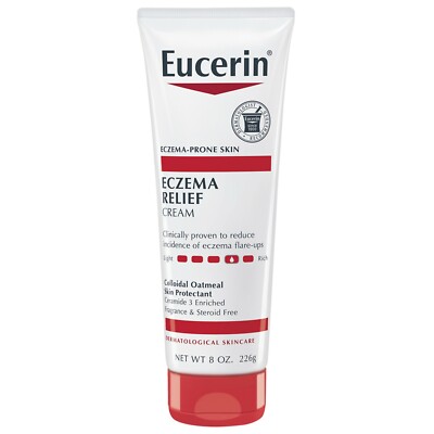 Eucerin Eczema Relief Body Creme, 8 Oz +
