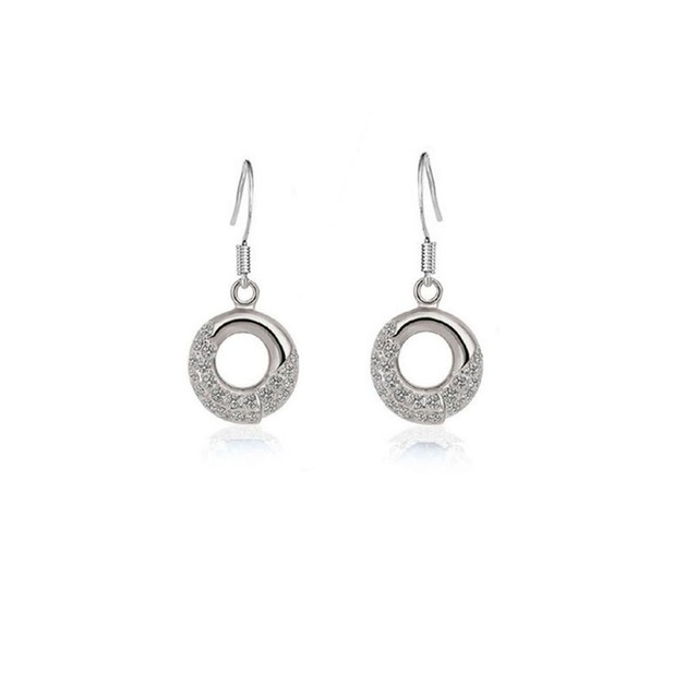 womens silver earings