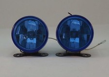 2pcs 3 14 Blue Lens Round Fogdriving Lightslamp