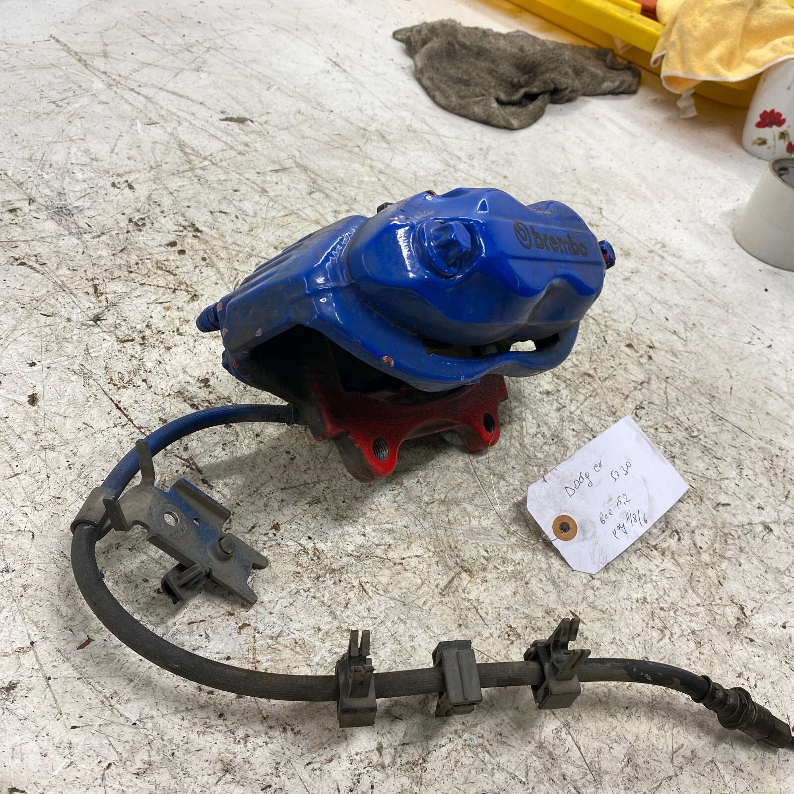 20152022 Dodge Charger 6.4 Brembo Front Left Disc Brake Caliper