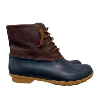 Sperry Men\'s Saltwater Chukka Boot Saltwater™ Thinsulate™ Duck Lug Boot Brown | Sperry main image 4