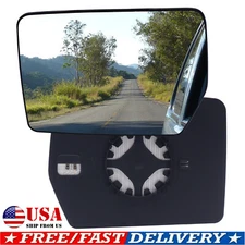 Left LH Drivers Side View Power Heated Mirror Glass For Ford F-150 2004 - 2010