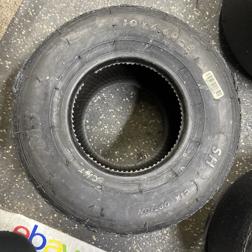 Good Used Set Of MG Red Racing Go Kart Tires Four-4.60-10x5 - Picture 7 of 12