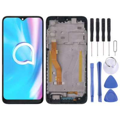 LCD Screen with Frame & Digitizer Full Assembly for Alcatel 1SE