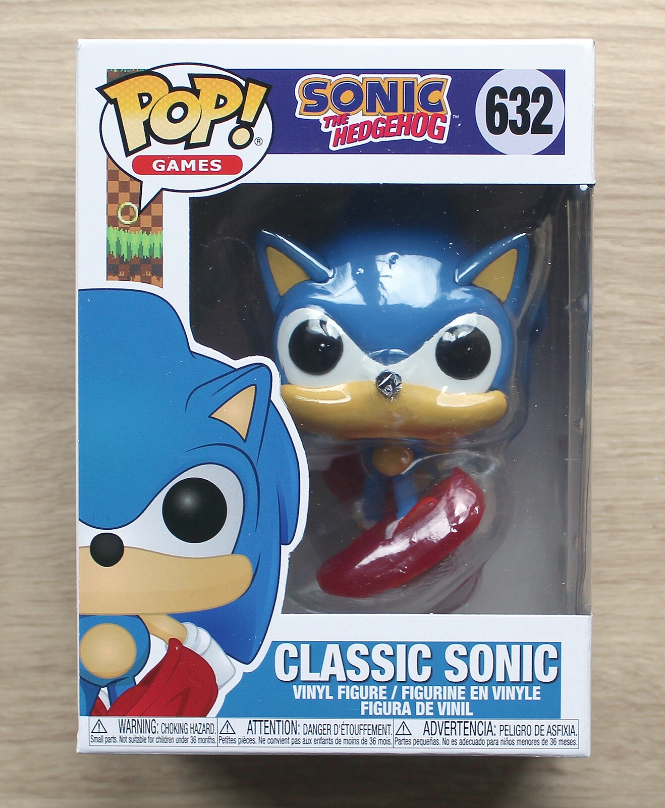 Juegos Funko Pop Sonic The Hedgehog Classic Sonic + Protector Gratis