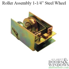 Prime-Line D 1548 Sliding Door Roller Dual Wheel 1.25 Inch Steel Wheel