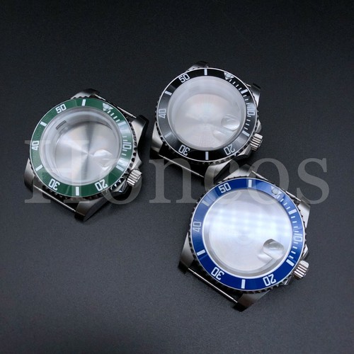 Cassa in acciaio si adatta ETA 2813 8215 2836 movimento Inserti in Ceramica  Submariner USA | eBay