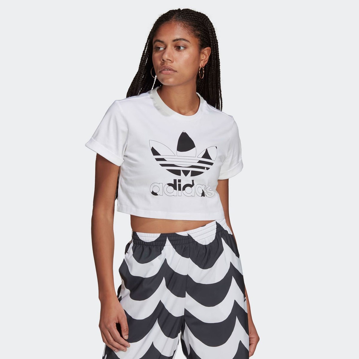adidas x marimekko スポーツウエア Adidas Originals X Marimekko Crop tee Sports & Leisure