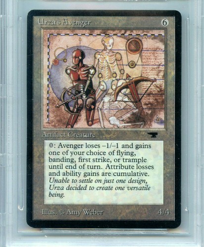 MTG Antiquities Urza's Avenger BGS 9.0 (9) Mint Magic WOTC 2386 - 第 3/4 張圖片