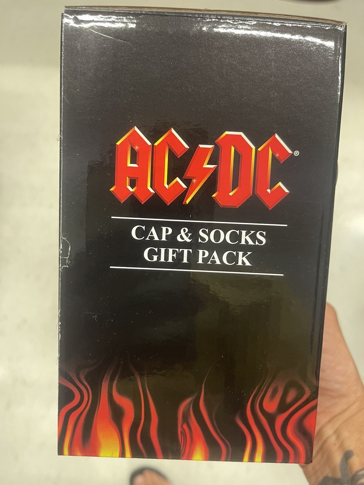 ac/dc Socks And Hat Cap Gift Pack New Sealed Acdc Band Angus Young | eBay