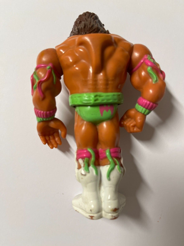 WWF Hasbro Wrestling Figures Lot x 5 WWE - Warrior, Piper Rude,Earthquake Beefer - Picture 12 of 12
