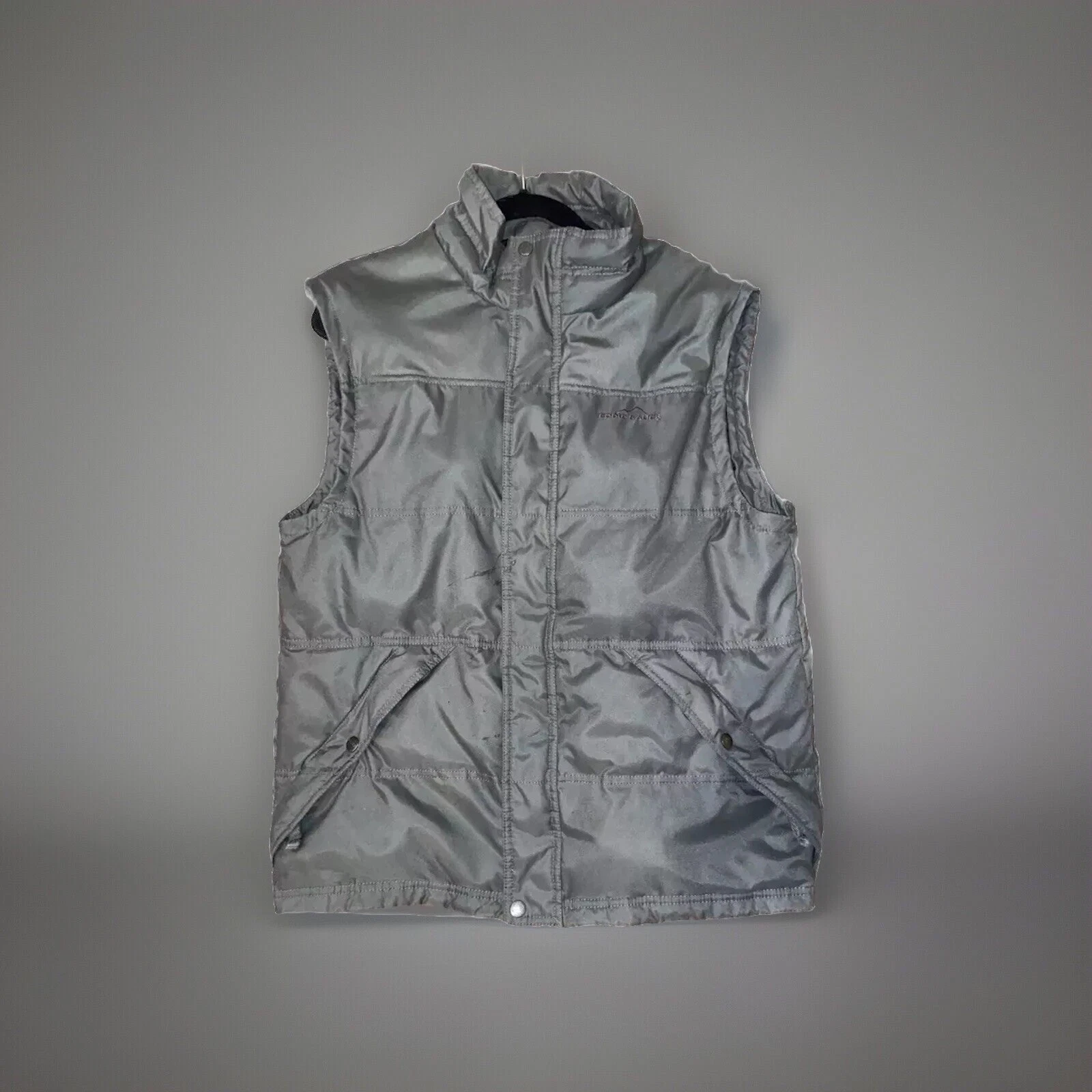 New Eddie Bauer Vest Mens Medium Lined Full Zip With Zip Pockets
Opens in a new window or tab