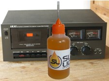 Slick Liquid Lube Bearings 100 Synthetic Oil for Vintage Akai Cassette Decks
