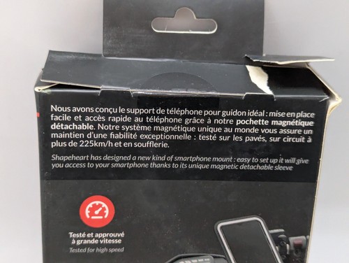 Shapeheart magnetic motorbike phone holder anti-vibration motorcycle XXL 2XL - Picture 16 of 23
