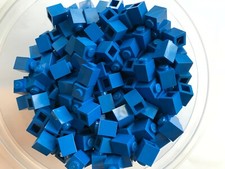 LEGO- NEW- BLUE- 3005-1 x 1 BRICK- 150 PIECES