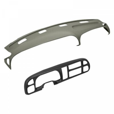 Coverlay 22-802C For Dodge Ram 98-02 Dash Board Cover 2 Piece Kit Taupe Gray