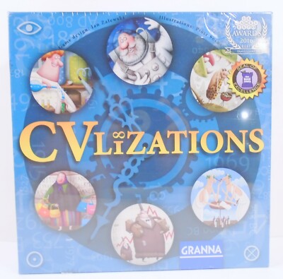 NEW CVLIZATIONS by Granna Board Game 2016 SEALED