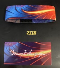 zox wristband medium CRAZY ENTHUSIASM *Blog Strap, Blue Stitch*