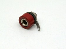 Lot of (30) Herman HH Smith Banana Test Connector Jack Receptacle, Red
