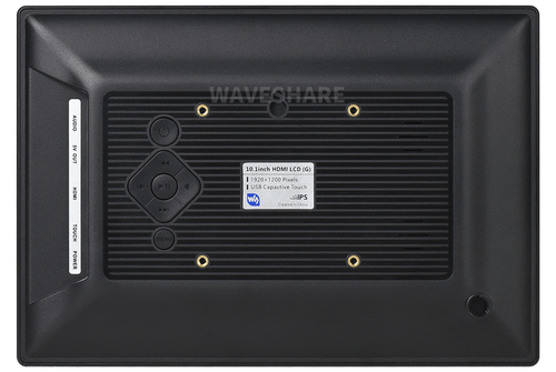 10,1" 1920x1200 kapazitives LCD-Display im WaveShare 21021 Gehäuse - Bild 5 von 11