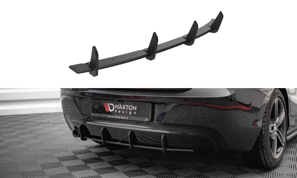 Diffuseur arriere Maxton Central de precision pour pare-chocs BMW Serie 1 F20