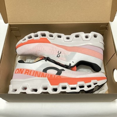 On Cloudmonster 2 3ME10120256 White | Flame Men Trail