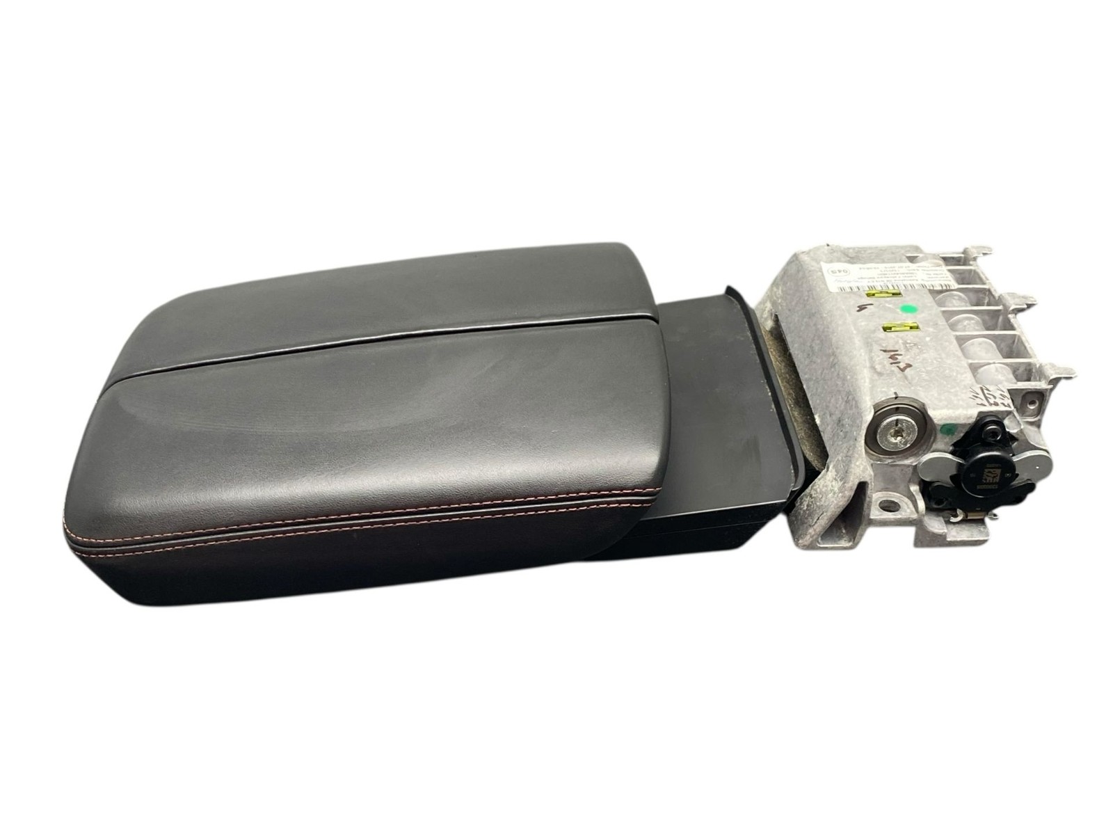 2015-2020 BENTLEY BENTAYGA OEM Front Center Console Arm Rest Lid Black *Indents*