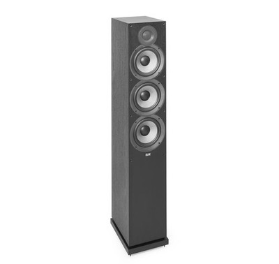 Elac Debut 2.0 F6.2 (Each) Black Tower Speaker (Open Box) Box Damage