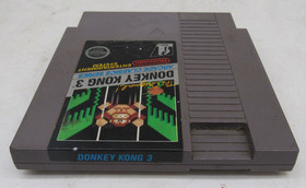 Donkey Kong 3 Nintendo Entertainment System NES 5 Screw Cleaned TESTED FAST SHIP