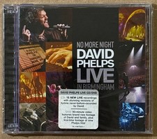 DAVID PHELPS NO MORE NIGHT LIVE IN BIRMINGHAM AUDIO MUSIC CD DVD FACTORY SEALED