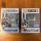 Funko Pop! Sonic Shadow Pair Buccaneer Shadow #1079 Shadow As Batman #591 Cases