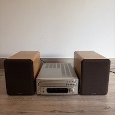 Denon RCD-M33 Micro Hifi Stereo System CD Radio & Speakers SC-M53 TESTED WORKING