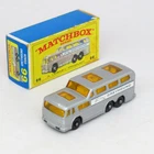 Matchbox - 66 Greyhound Coach V1 - No Tow Guide & E Box - Regular Wheels Lesney