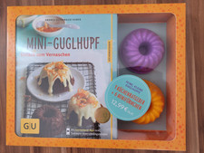 GU Mini-Guglhupf Set, Backbuch + 6 Silikonförmchen, Schirmaier-Huber ***NEU+OVP