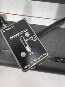 Atari 7800 Video Game Console & Controllers Game TESTED Papers Manuals Vintage