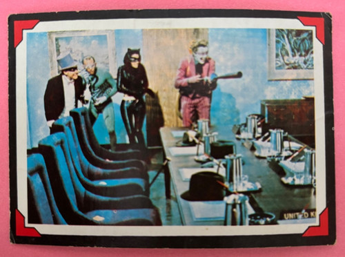 1966 Topps Batman Riddler Back #22 Awesome Foursome — TAG (grade unconfirmed)